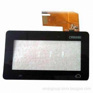 5-inch Multi-point Capacitive Touchscreen Panel with ≥88% Transmissivity